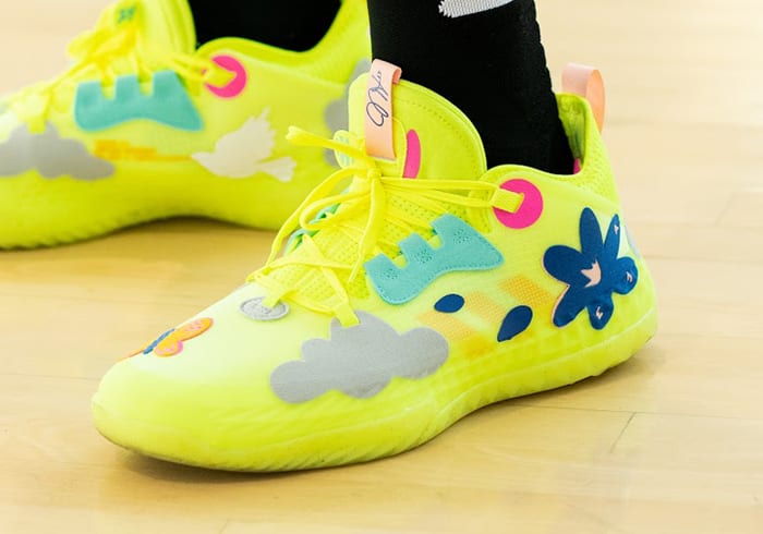 james harden shoes yellow