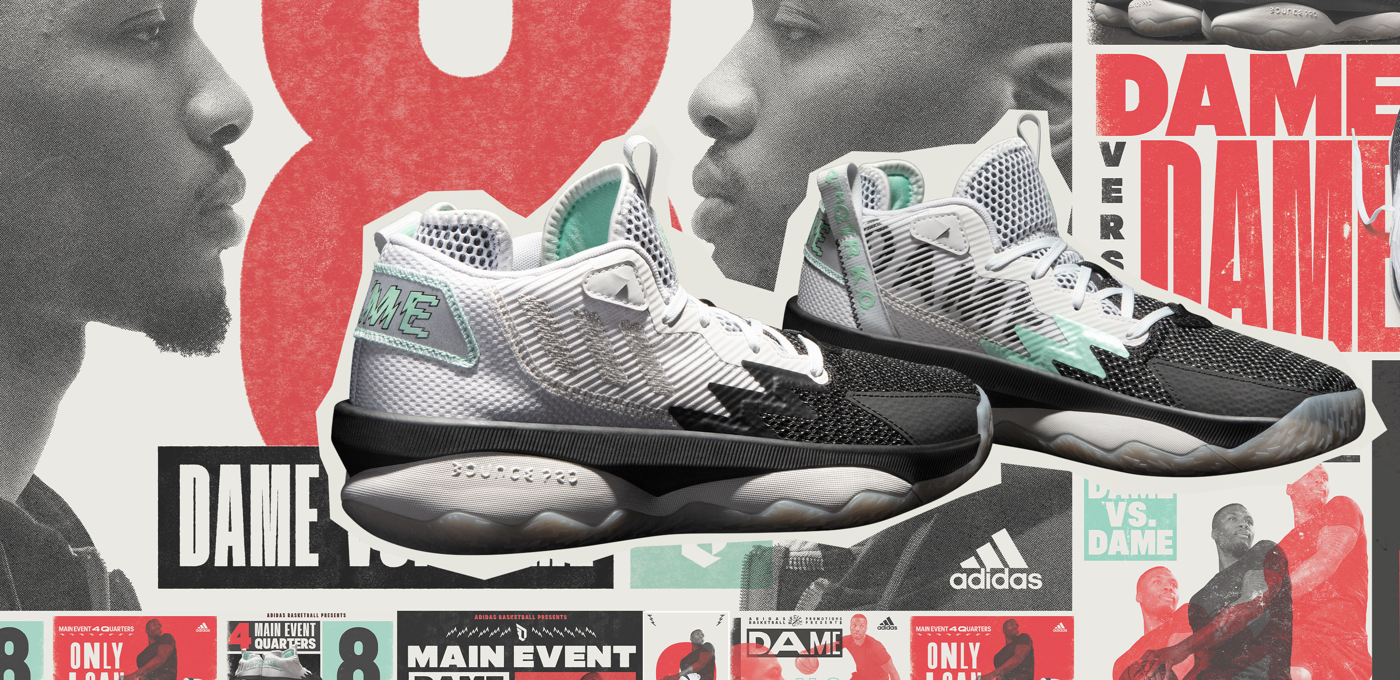 adidas Dame 8 Shoes - Grey | unisex basketball | adidas US