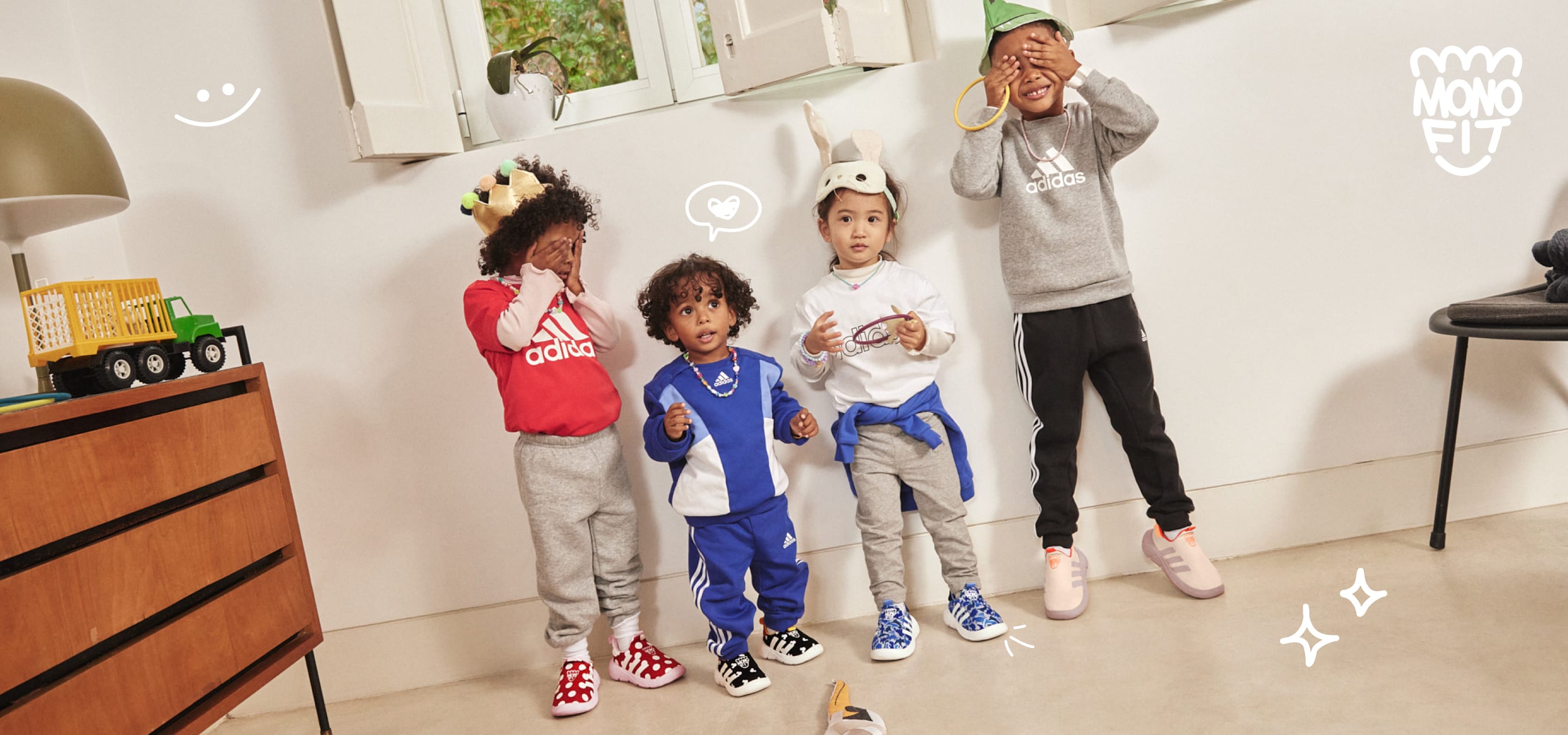 adidas MONOFIT Slip-On Lifestyle Shoes adidas - US | | Kids\' Beige