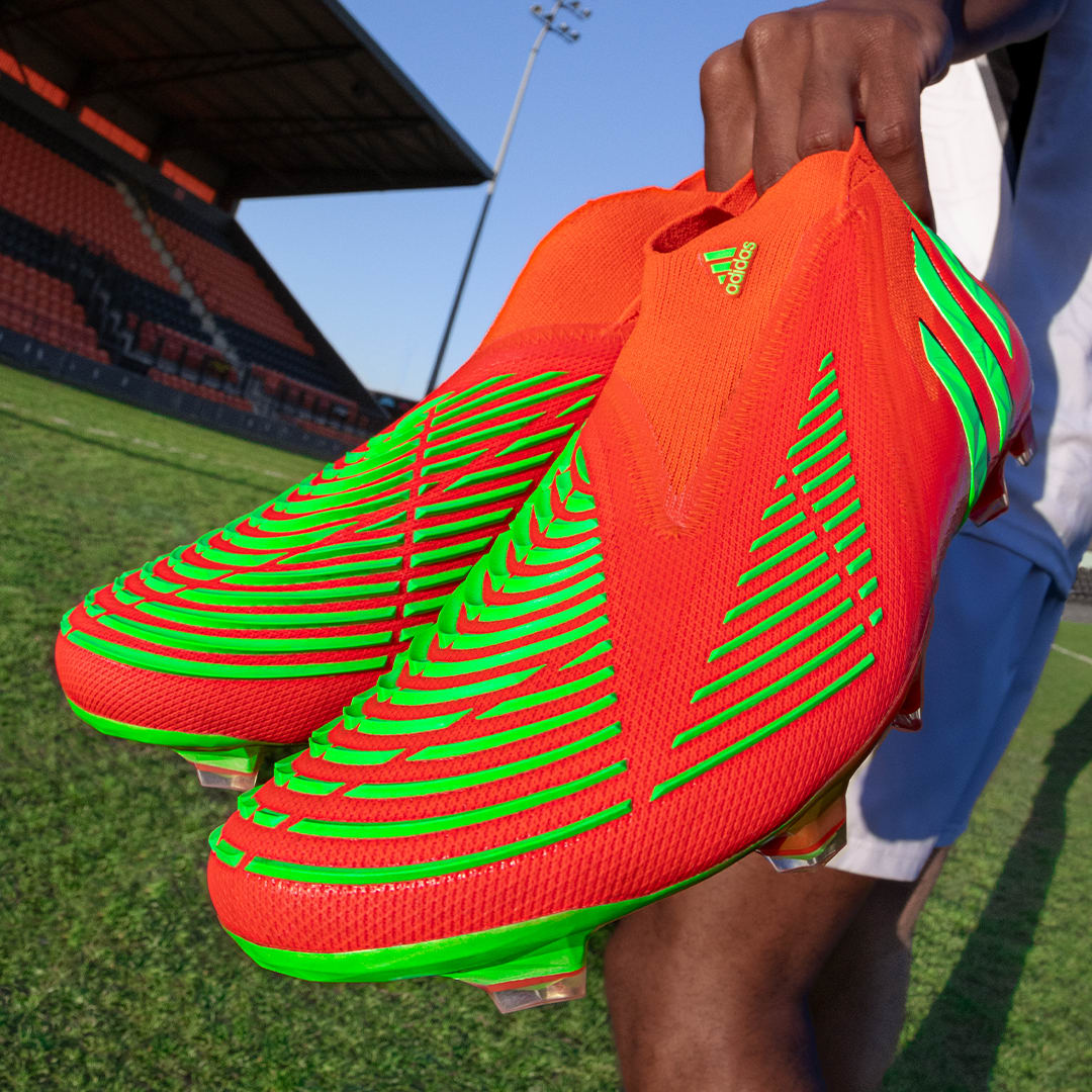 Soccer Orange Predator Edge+ Firm Ground Cleats