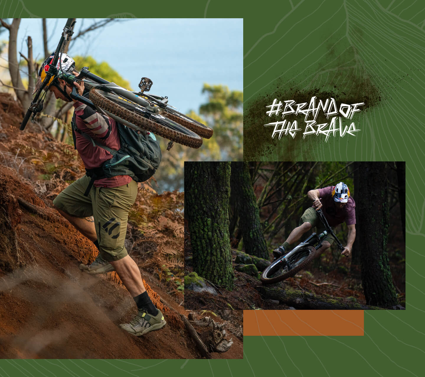 Zapatillas de Mountain Bike Five Ten Trailcross para Calas - Verde adidas