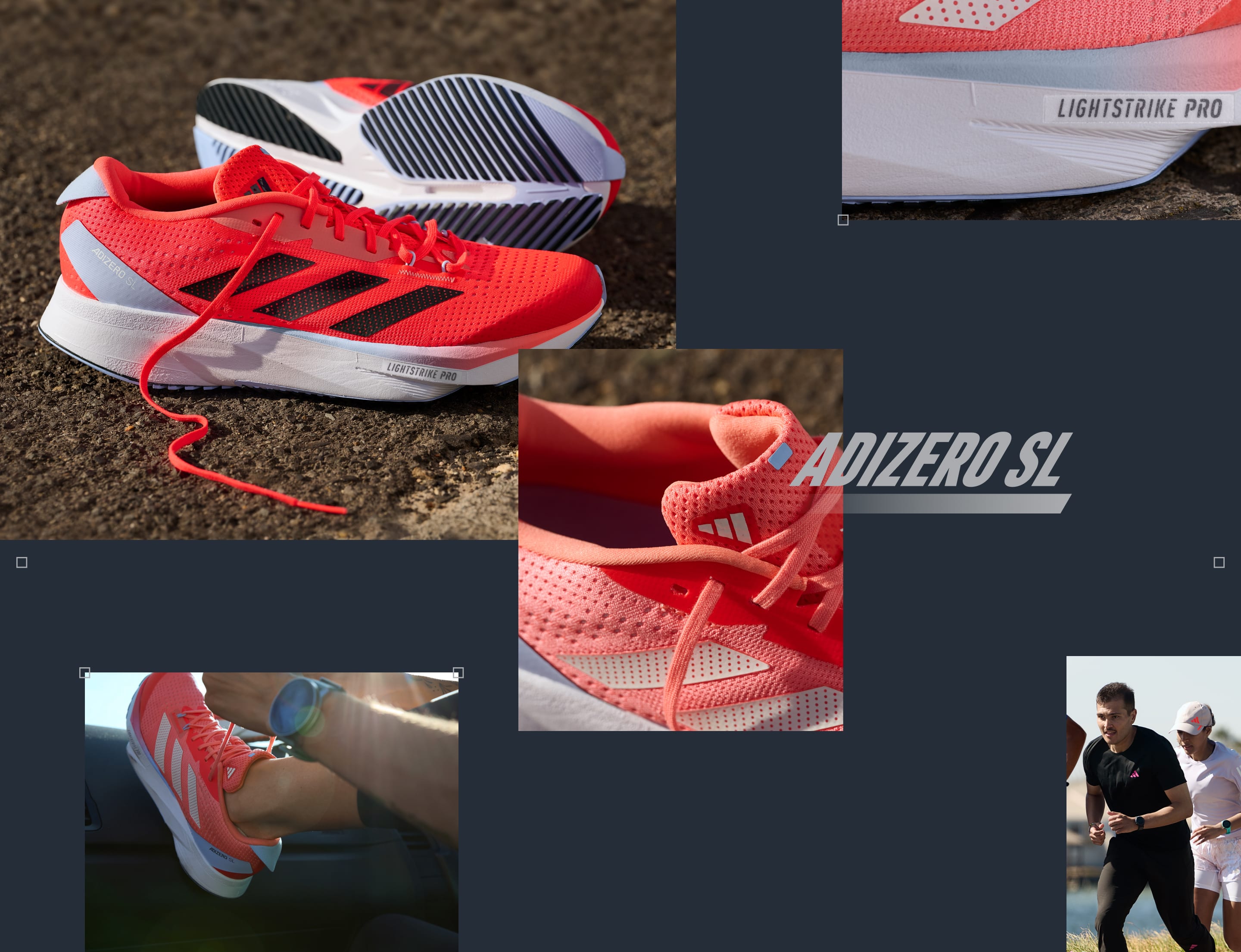 adidas Adizero SL Running Shoes - Orange | Men's Running | adidas US