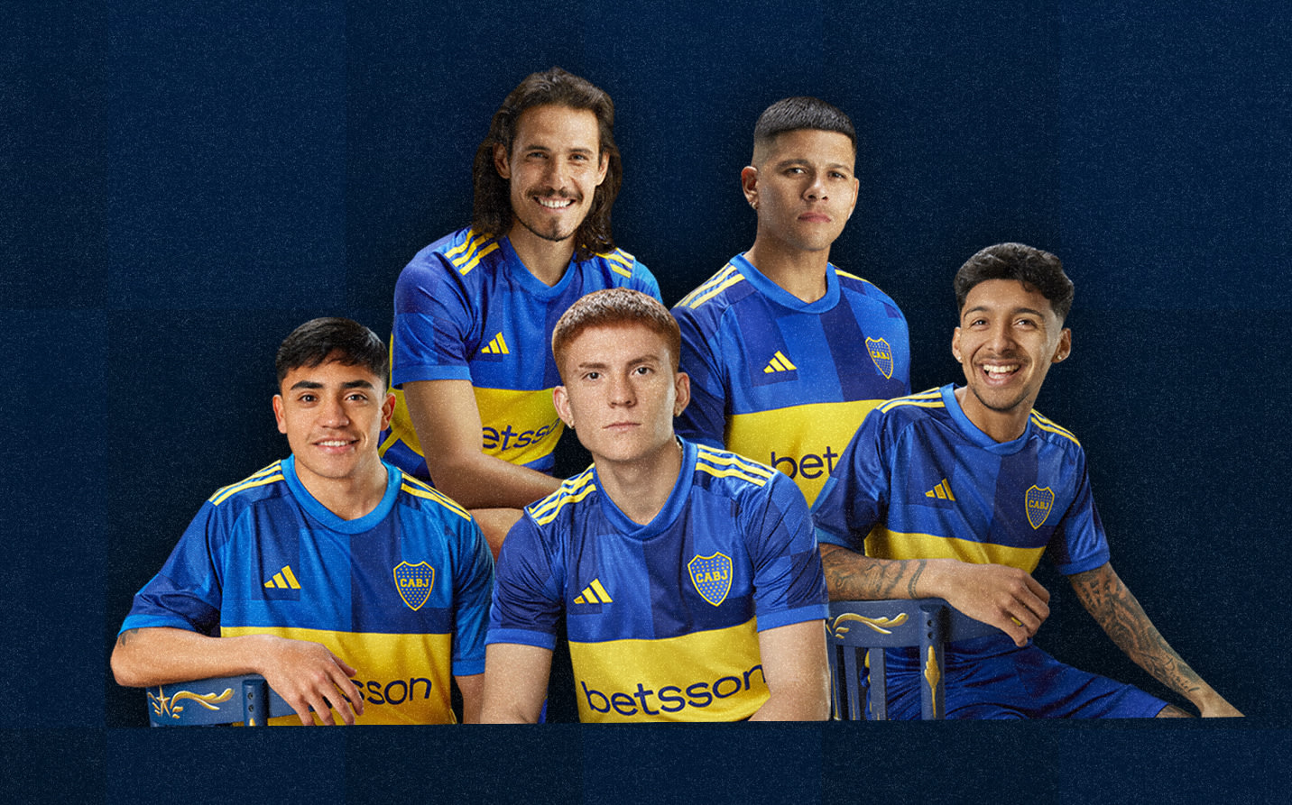 Men's Boca Juniors Camiseta Remera Titular Official Soccer Team Shirt Boca  Juniors - 21/22 Edition (Latest Edition)