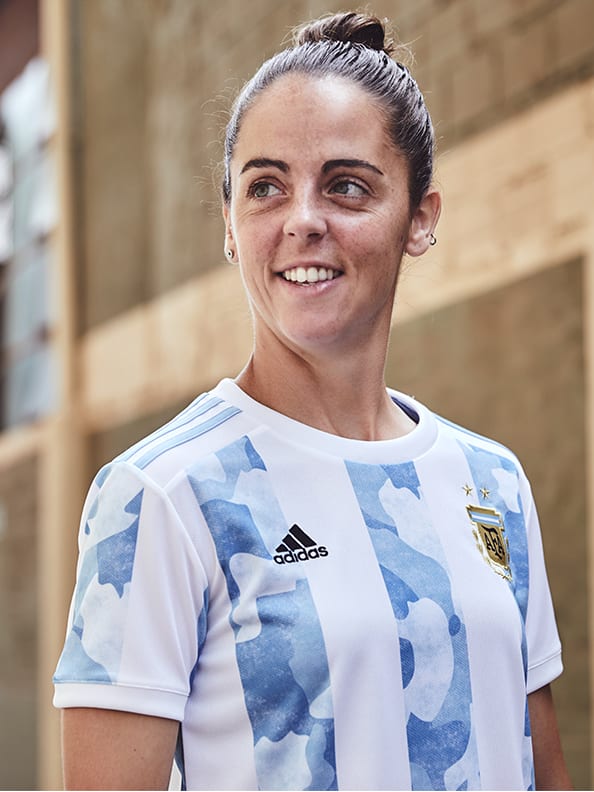 The new Argentina Home Authentic jersey in it's full glory is shown here
