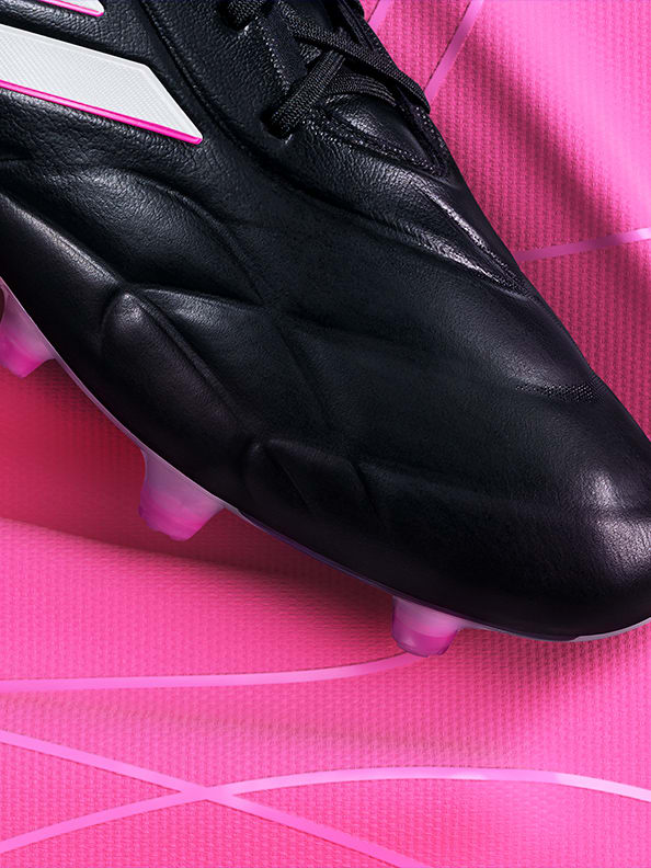 Footballer with the Copa Pure boot.