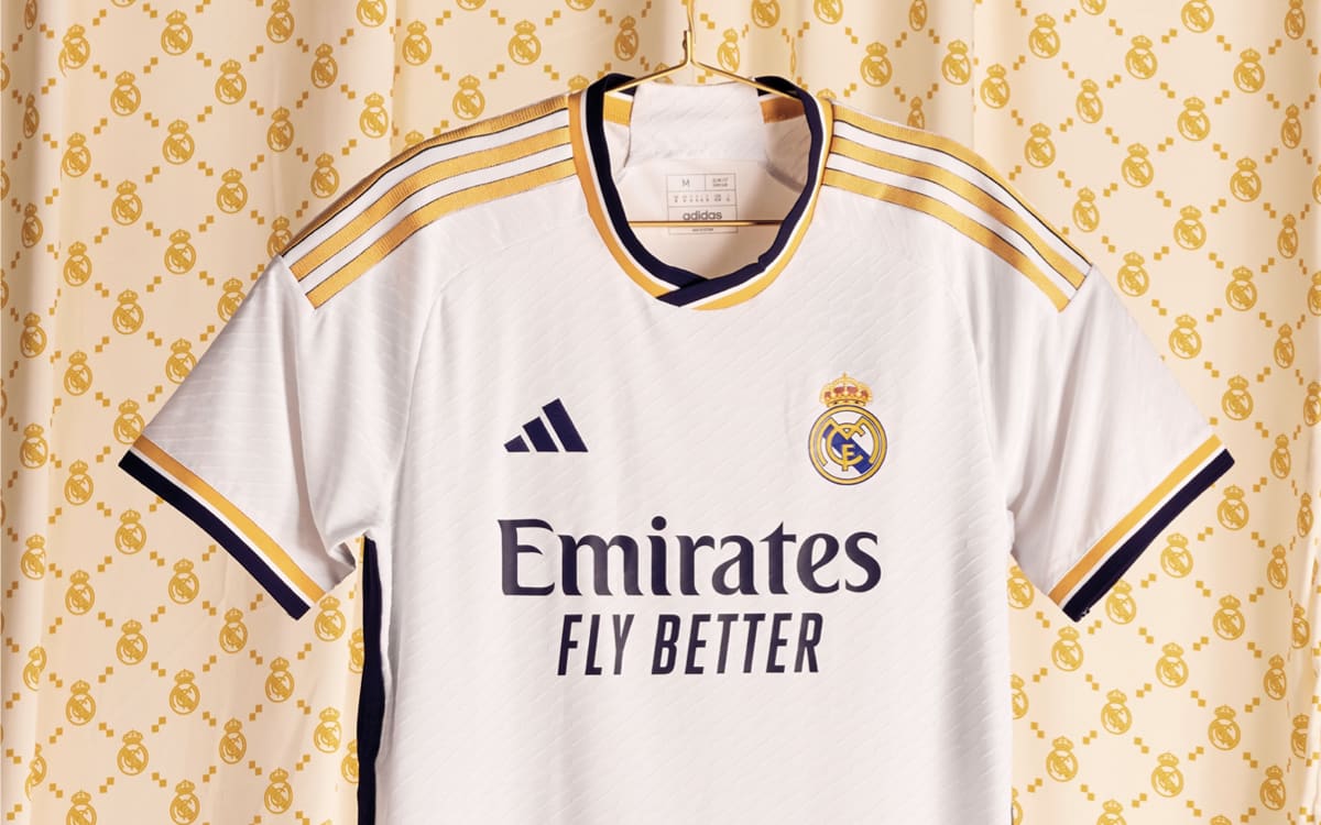 Miniconjunto primera equipación Real Madrid 23/24 - Blanco adidas