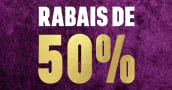 AUBAINES DU TEMPS DES FÊTES - REMISE DE 50%