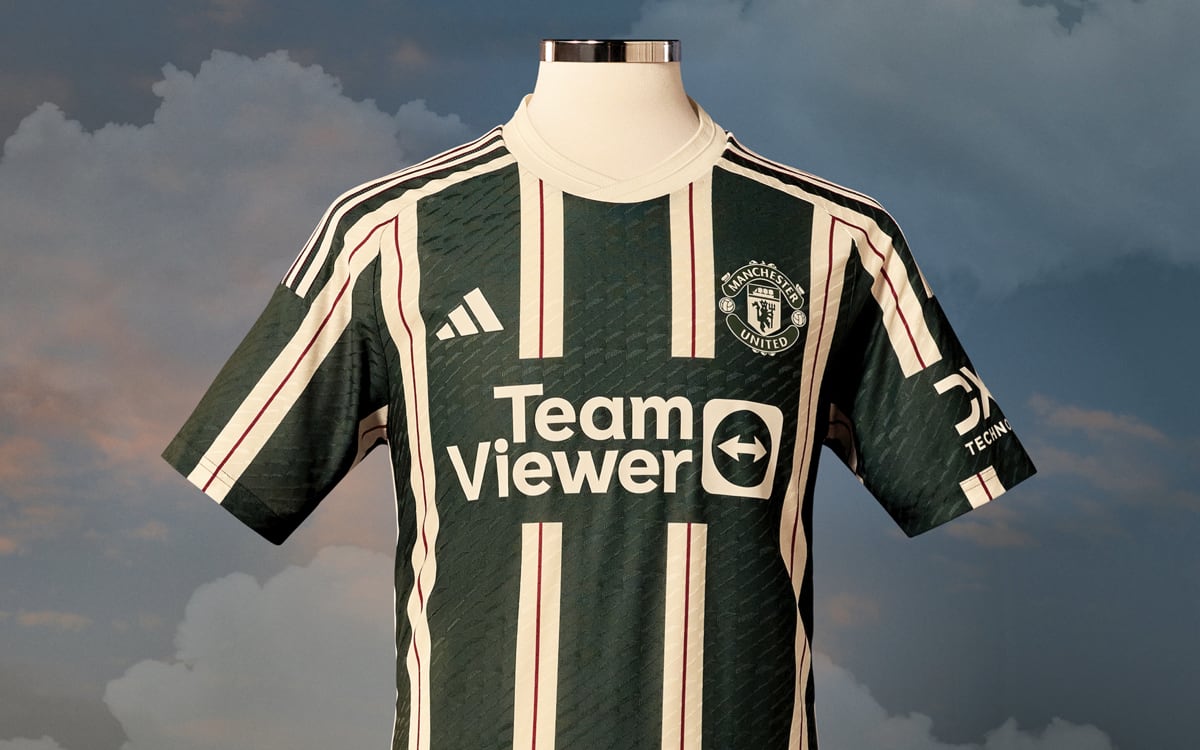 Visual of the Manchester United 23/24 Away kit