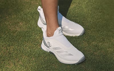 Boa fit system golf shoe