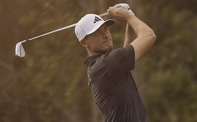 Man in golf clothing