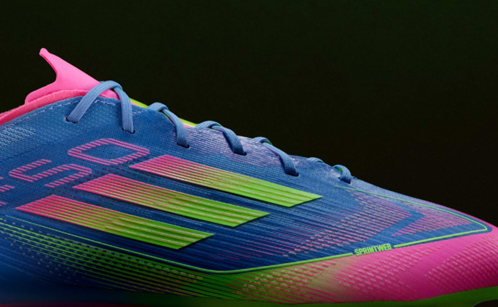 F50 Elite Firm Ground Cleats - Blue | Free Shipping with adiClub