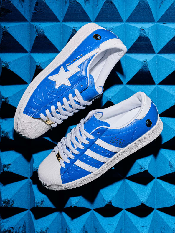 adidas （赤） BAPE ×
