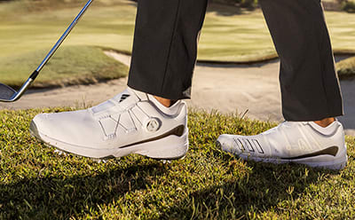 Stijl grip en stabiliteit in onze golfschoenen adidas BE