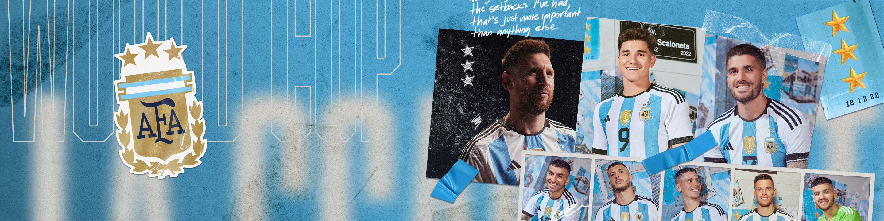 A 6 MESES DEL TITULO MUNDIAL ADIDAS PRESENTA ALTA EN EL CIELO