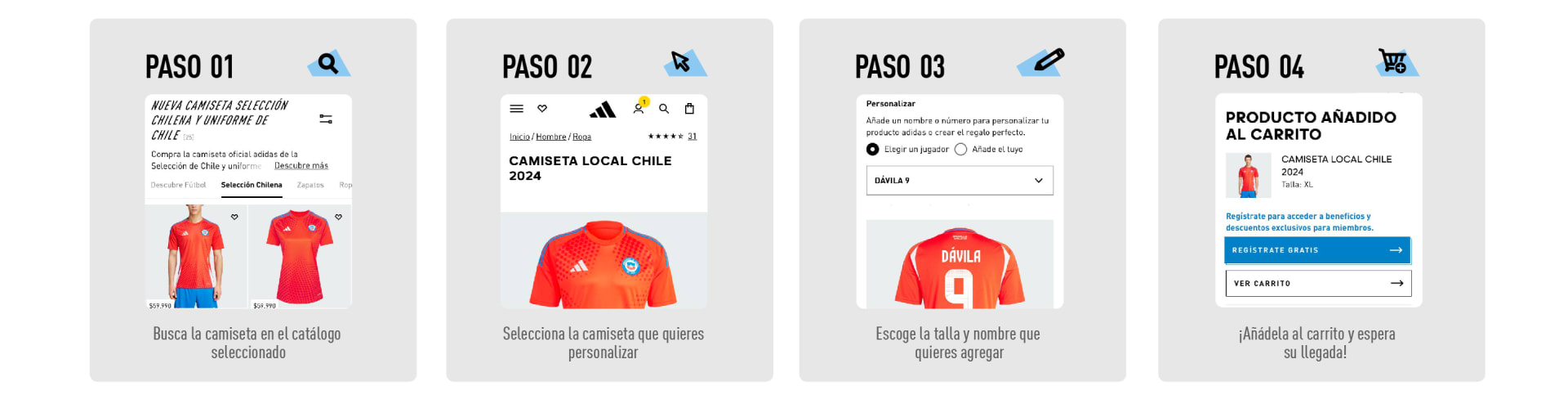 Crear camiseta adidas discount