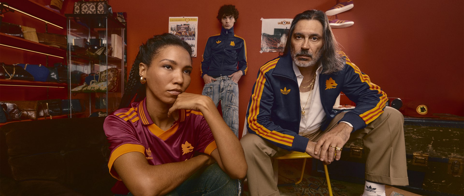 adidas AS Roma Bring Back 1993 Track Jacket - Blue | adidas UK