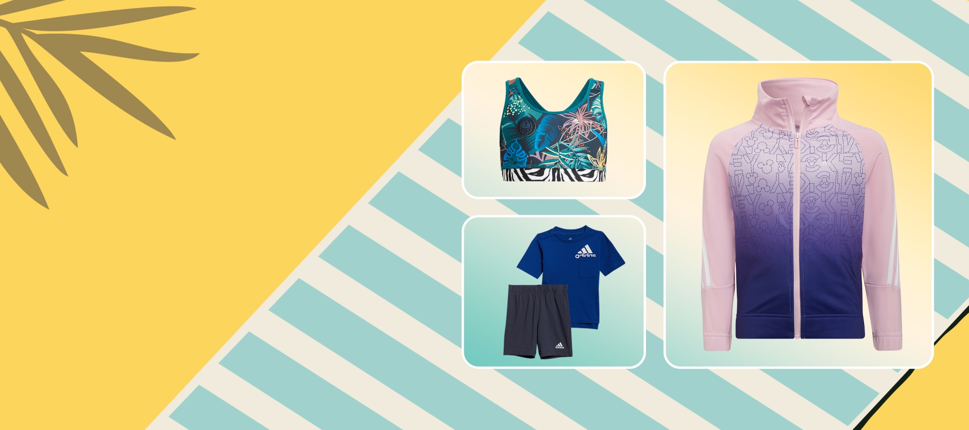 Image of products in the summer trend style
