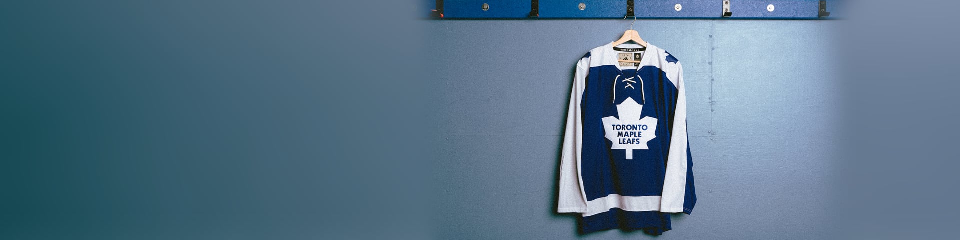 adidas Maple Leafs Authentic Reverse Retro Wordmark Jersey - Blue, Men's  Hockey