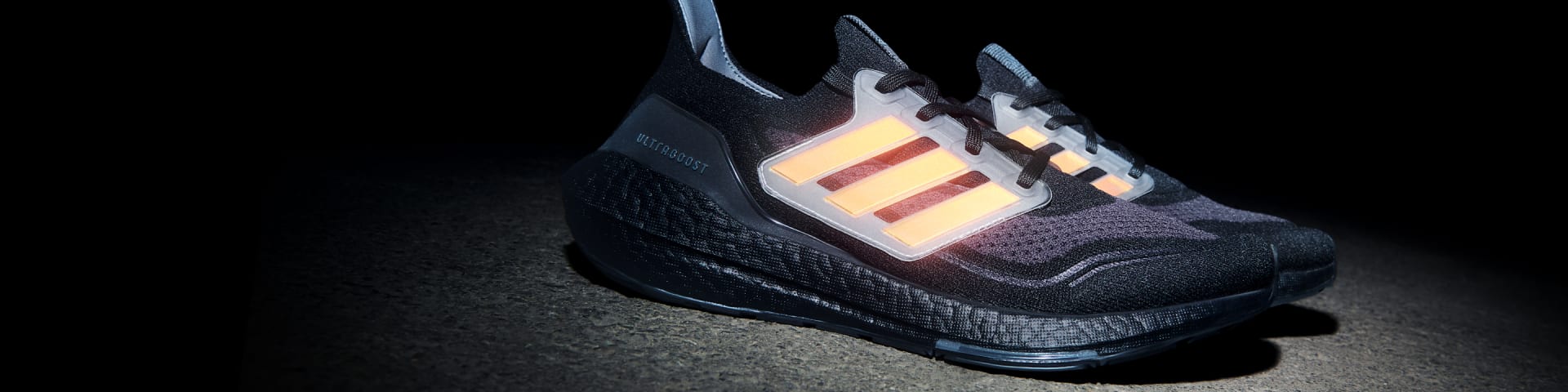 Product shot off foot