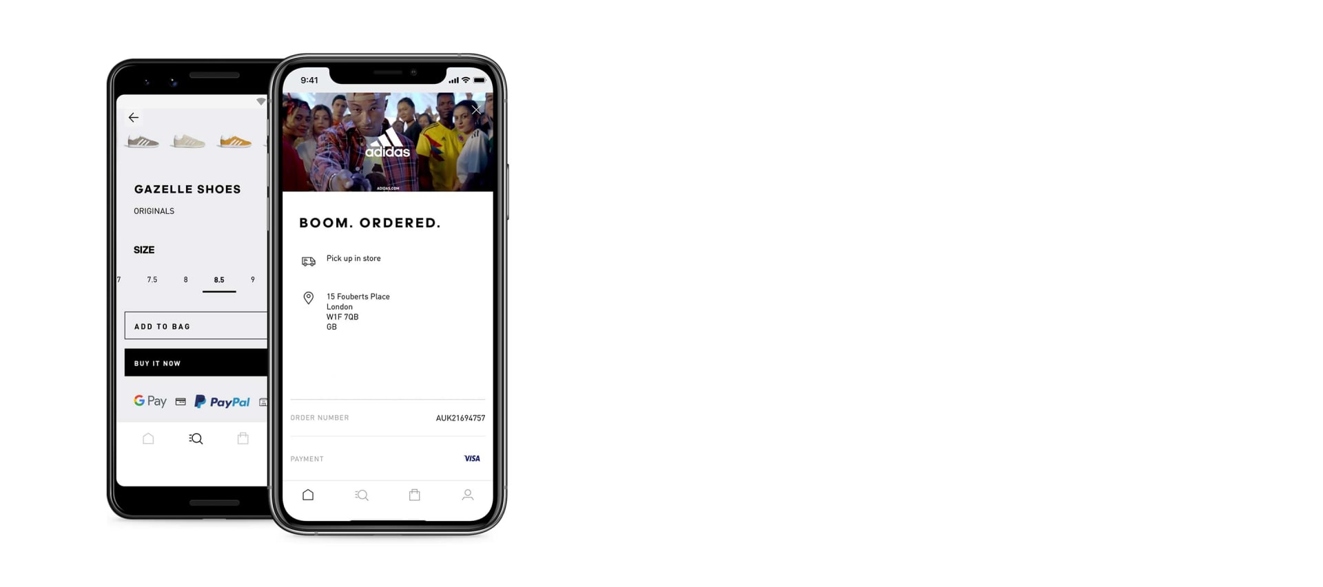 App store adidas best sale