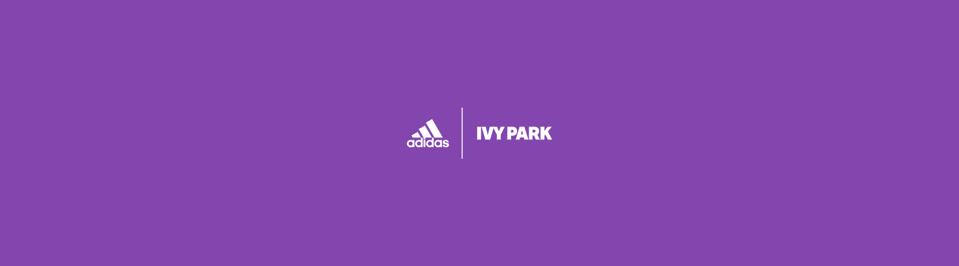The adidas and IVY PARK logos are dispalyed against a purple background along with the words PARK TRAIL and numbers 2.9.2023.