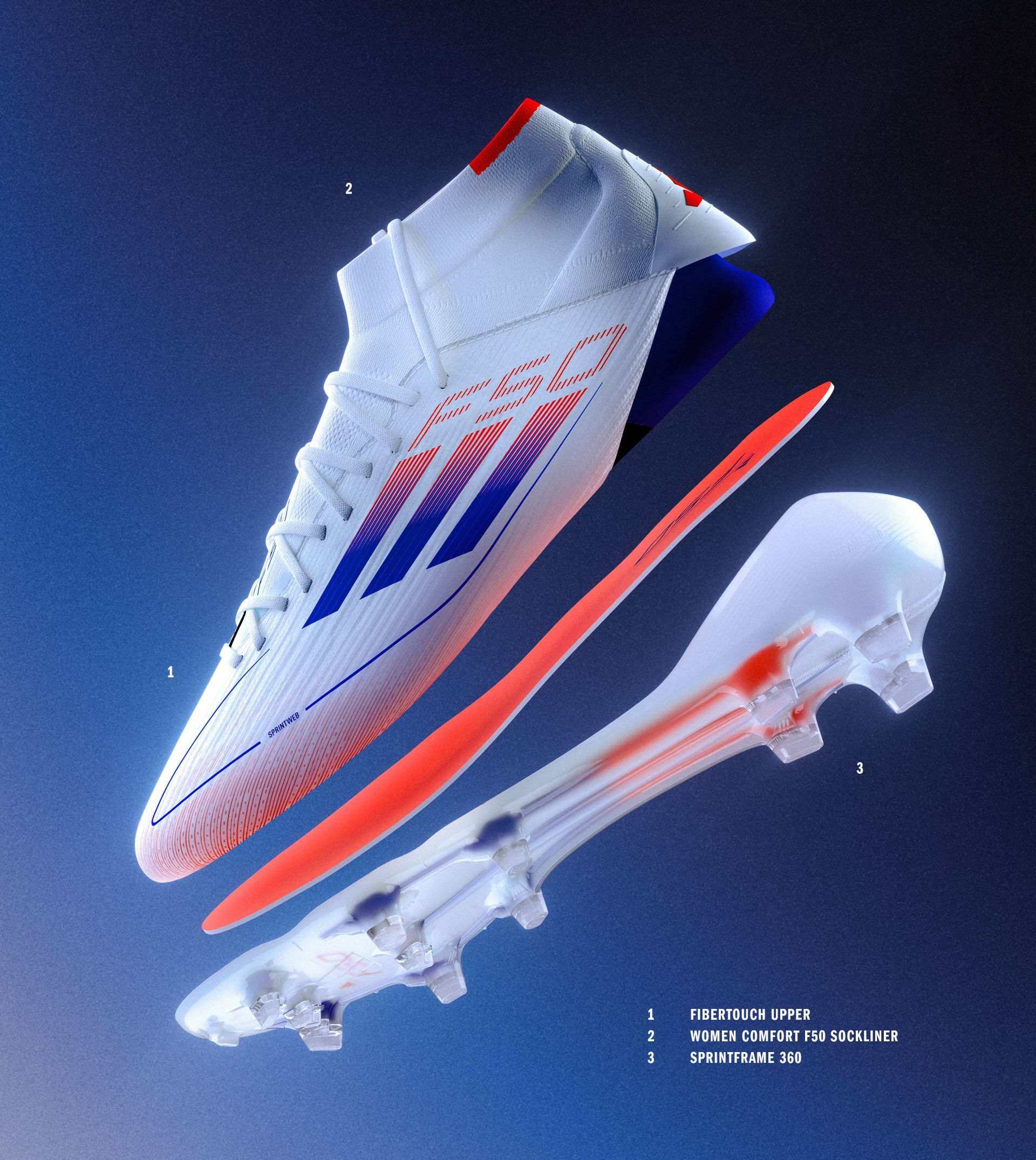 adidas F50 Elite Mid Cut Firm Ground Boots White adidas Belgium