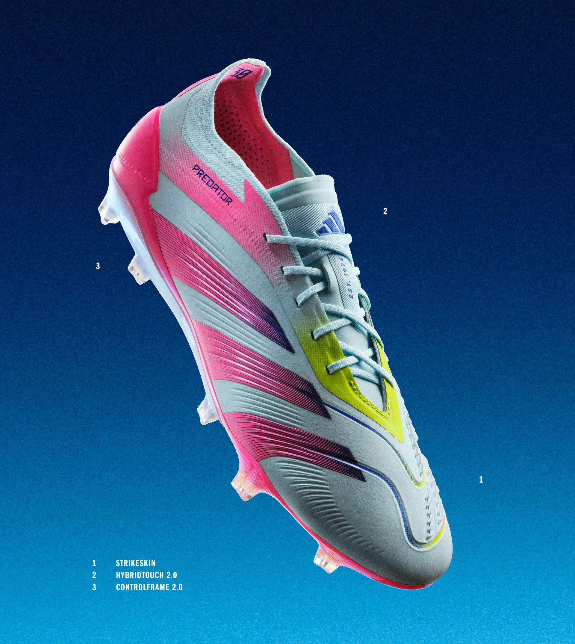 adidas Predator Elite 99 Capsule Firm Ground Boots Blue adidas UK