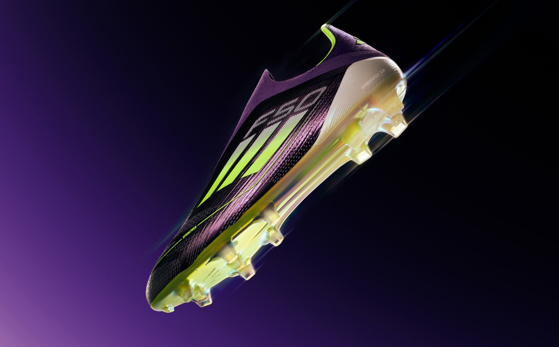 Adidas f50 purple green discount
