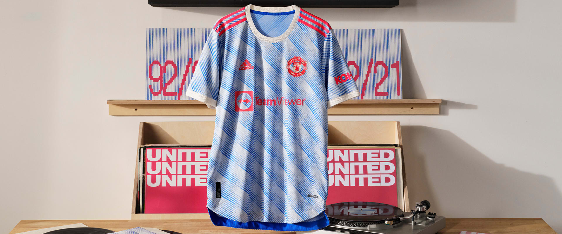 A visual of the Manchester United Away kit