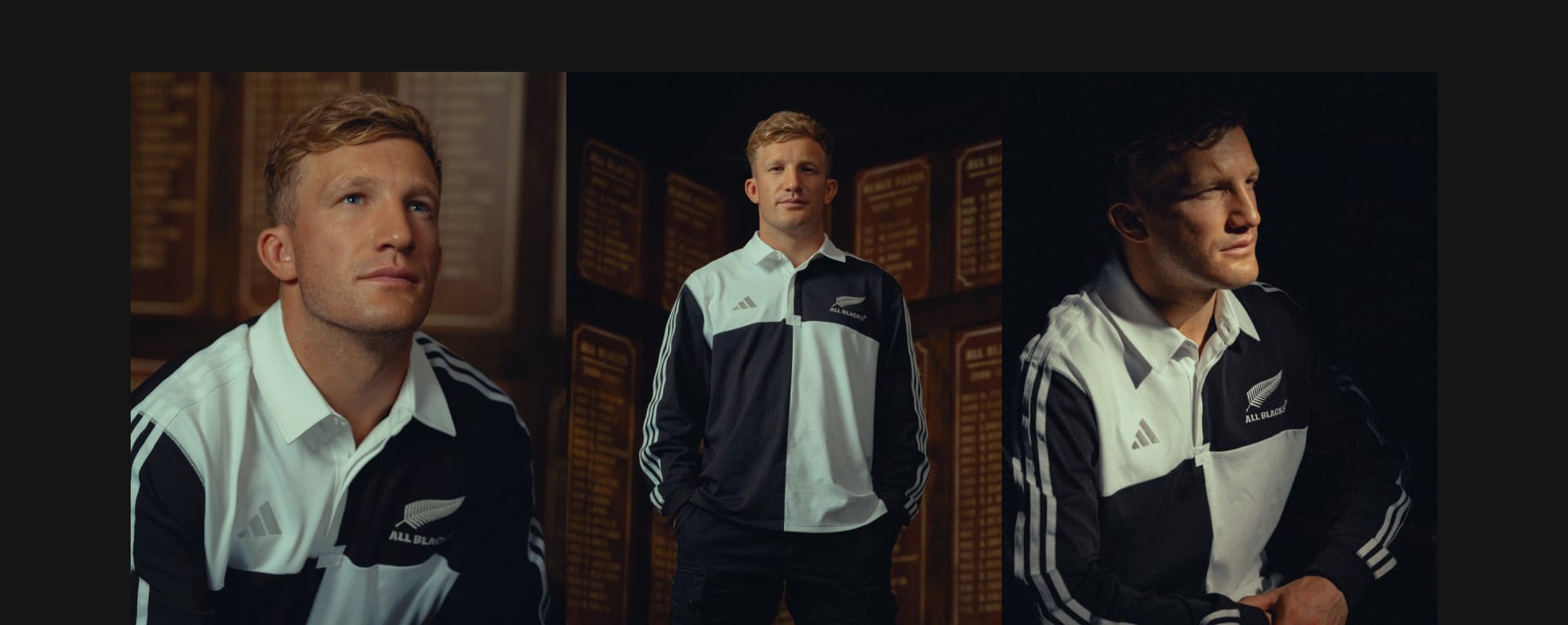 adidas All Blacks Rugby Home Performance Jersey - Black