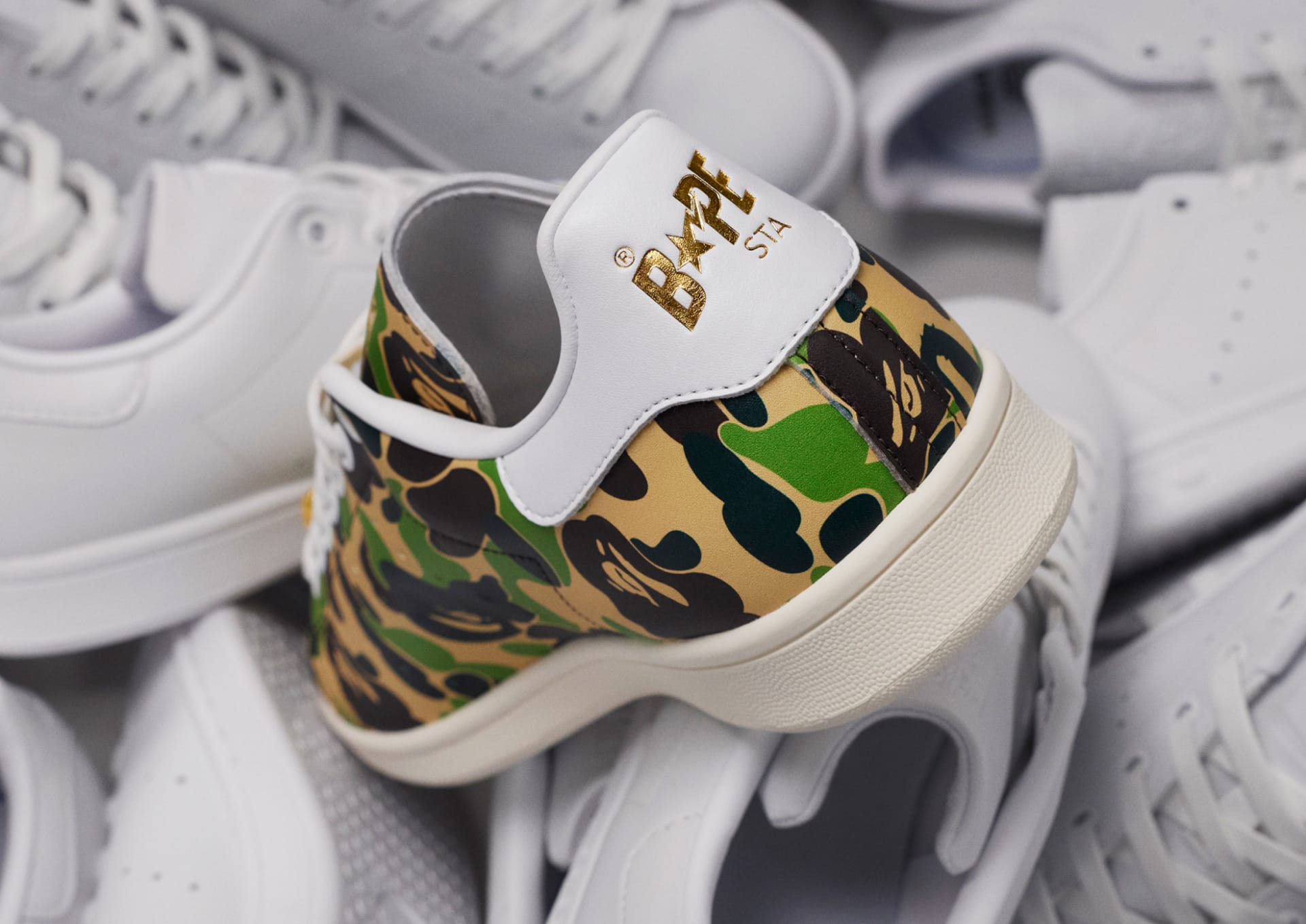 adidas Stan Smith x Bape Shoes - White | adidas New Zealand