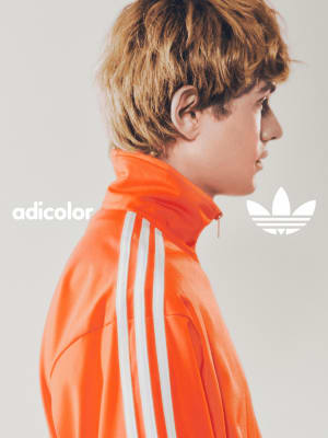 Bob orange adidas top