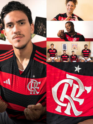 Bola da Copa 2014 adidas Brazuca Flamengo - Infantil