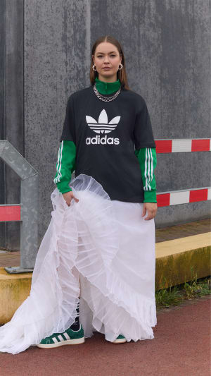 Green adidas outfit women's outlet