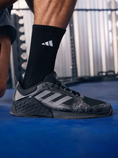 Close up shot of Dropset 2 training shoe for men, from adidas Strength collection