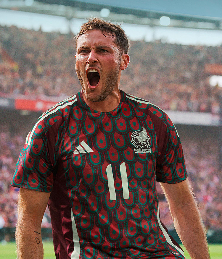 adidas Jersey Local Seleccion Nacional de Mexico 2024 Version Jugador Multicolor adidas Mexico