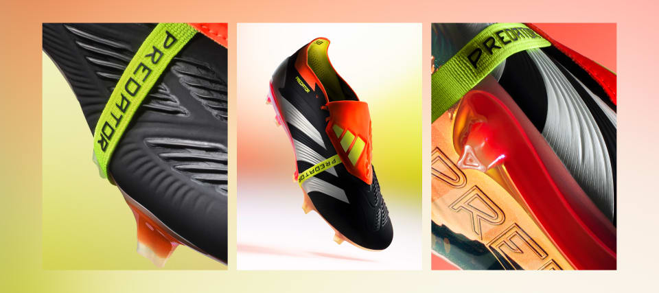 Adidas Predator 18.4 Men's Soccer Cleats Yellow Orange Black