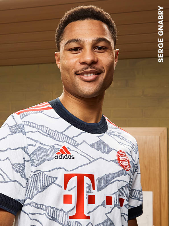 Image collection to feature 1 GIF with all 3 jerseys + 1x H, 1x A, 1x 3rd