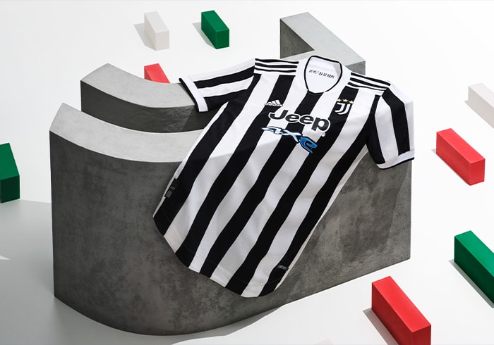 Visual featuring Juventus Home Jersey