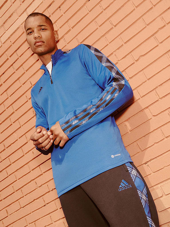 Image of the new TIRO collection in bright tartan prints.