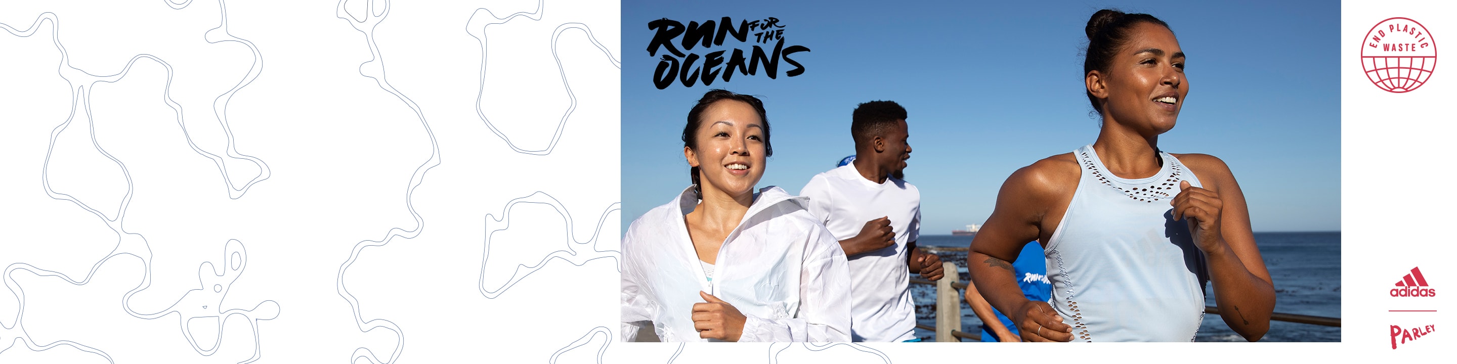 A woman is warming up to get ready for Run For The Oceans