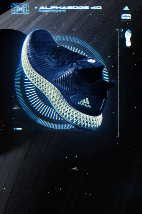 adidas star wars heren grijs