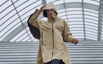 Duvetica Regenjas veelkleurig atletische stijl Mode Jacks Regenjassen 