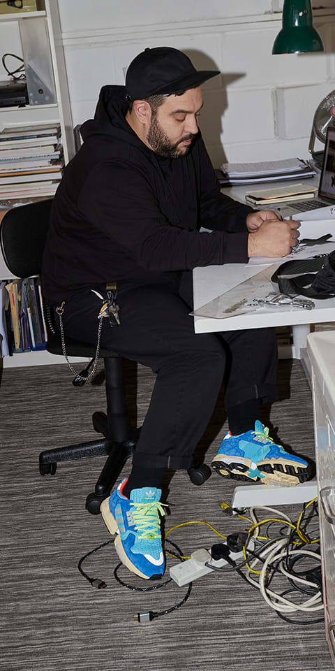 adidas zx 900 heren blauw