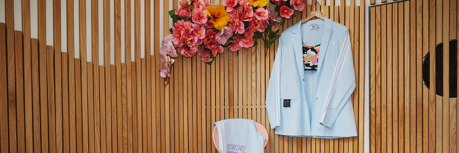 Adidas flower collection store