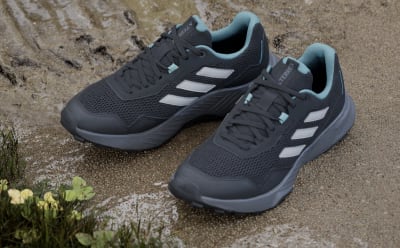 Closeup image of the  adidas Tracefinder shoe