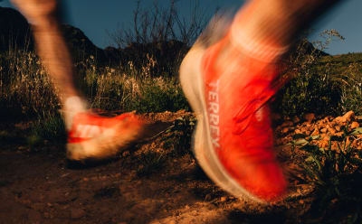 Closeup image of the Terrex Agravic 3 shoe