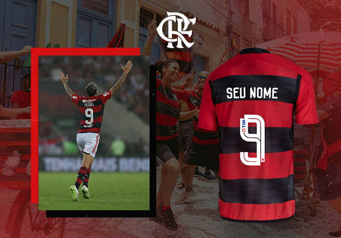 Kit Flamengo Casal Oficial - Confirm + Cropped Tamanho:M