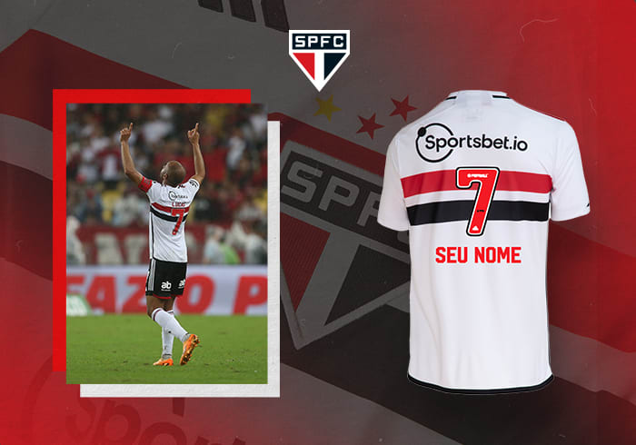 Nova Camisa Edição Jogador São Paulo 2 2022 / 2023 - 021 Sport, Maior  Variedade de Camisas de Futebol