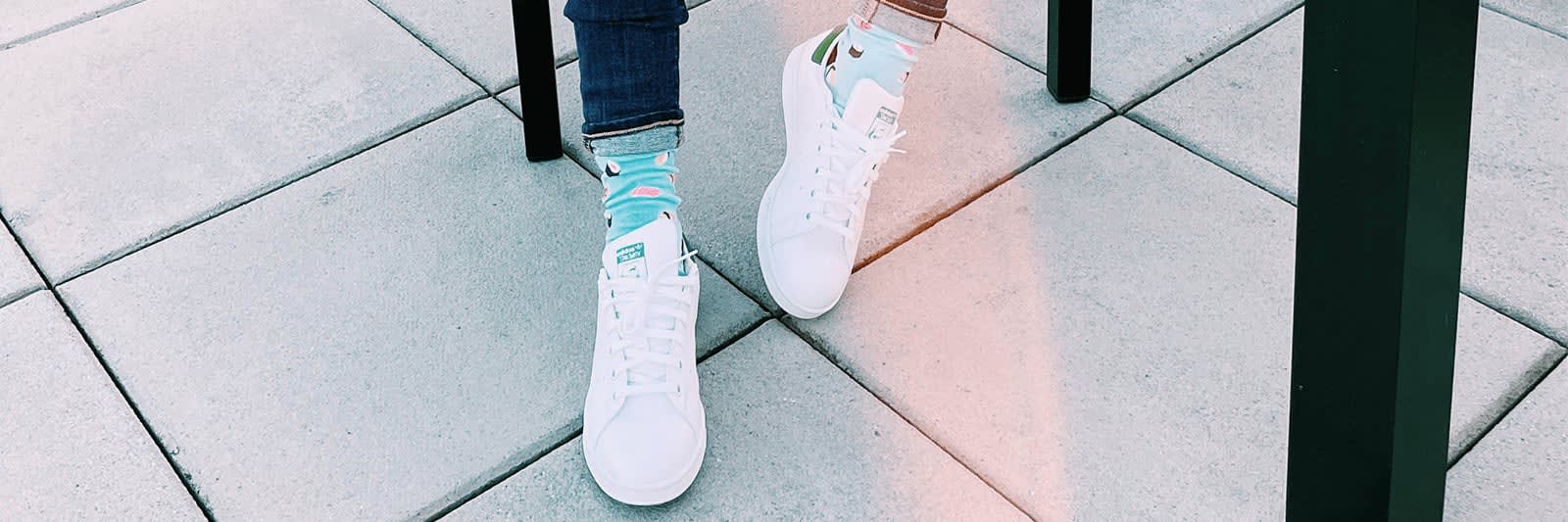 Adidas stan smith wearing discount